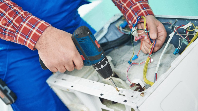 Ataşehir Daylux Daylux çamaşır makinesi kart tamiri – Su almama arızası orijinal parça ile giderildi. - Teknik servis örneği